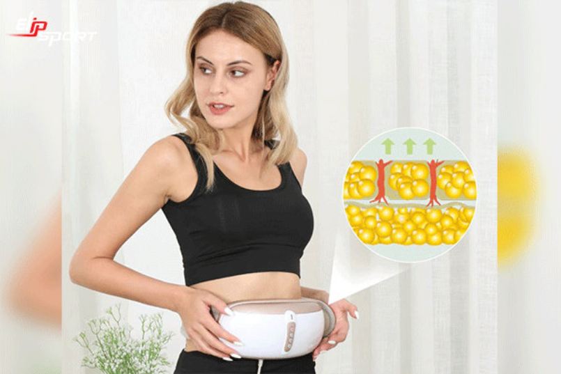 cách sử dụng đai massage bụng