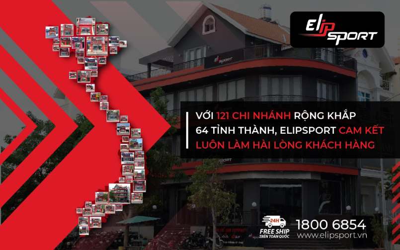 elipsport top 1 thương hiệu thiết bị thể thao