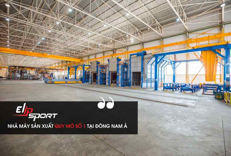 nh&agrave; m&aacute;y sản xuất của elipsport