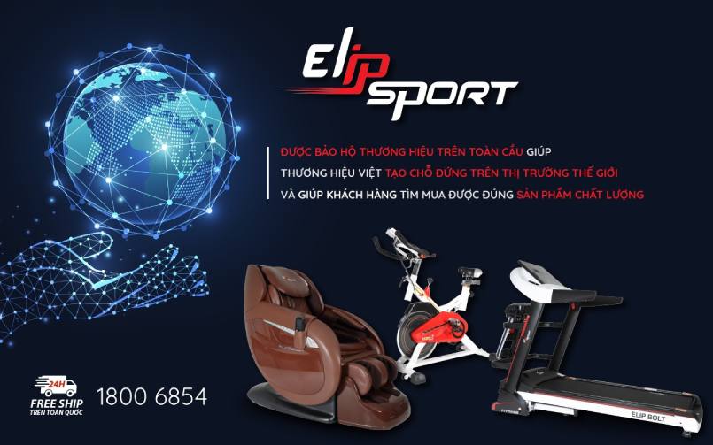 elipsport thương hiệu được bảo hộ to&agrave;n cầu
