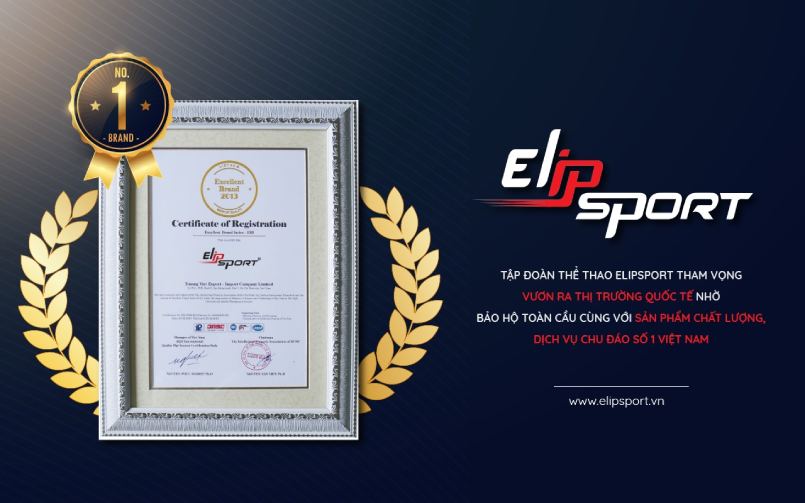 chứng nhận đăng k&yacute; của elipsport
