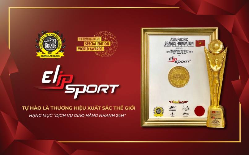 bằng khen v&agrave; c&uacute;p giải thưởng elipsport